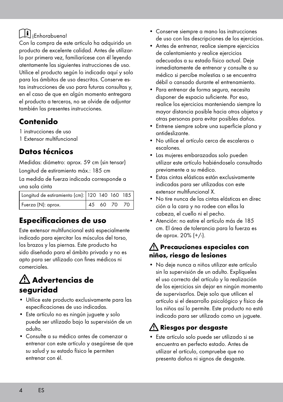 Crivit DF-1757 Multiexpander User Manual | Page 4 / 20