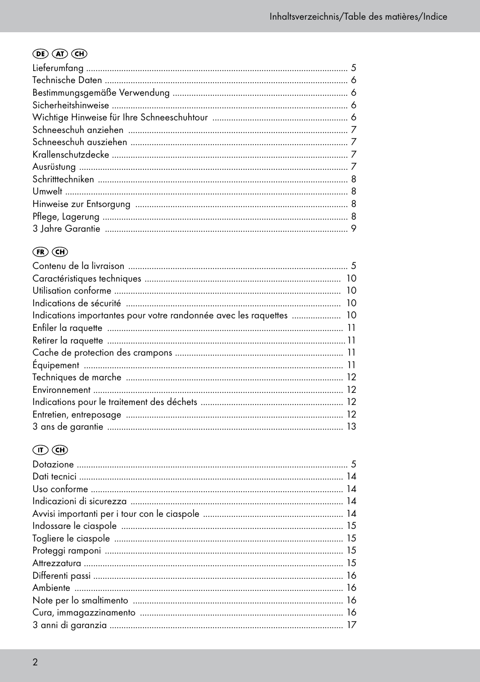 Crivit SN-1531 User Manual | Page 2 / 28