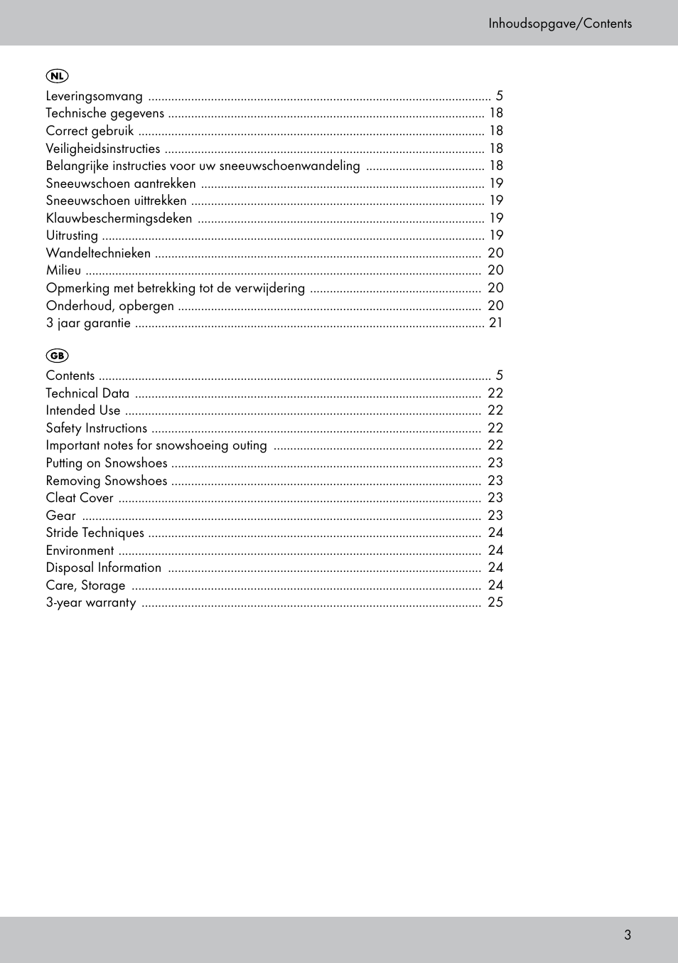 Crivit SN-1531 User Manual | Page 3 / 28