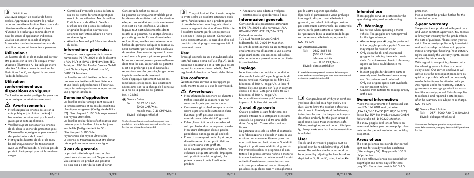 Crivit CG0046 User Manual | Page 2 / 2