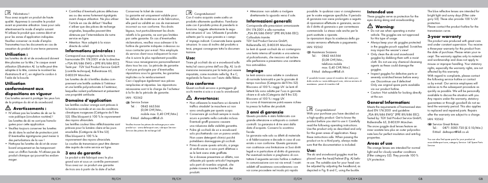 Crivit AG0160 User Manual | Page 2 / 2