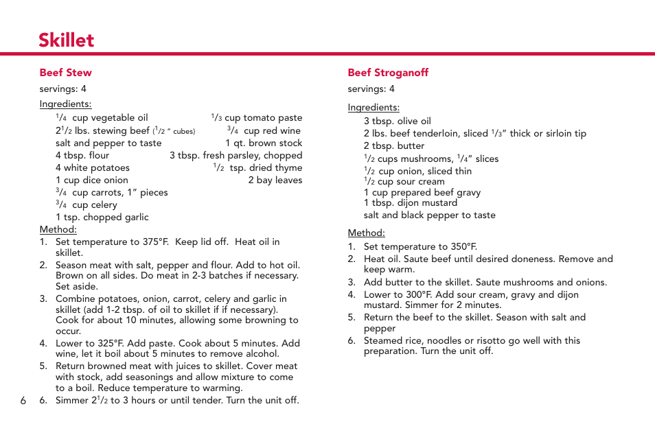 Skillet | Deni Electric Skillet 8255 User Manual | Page 7 / 8