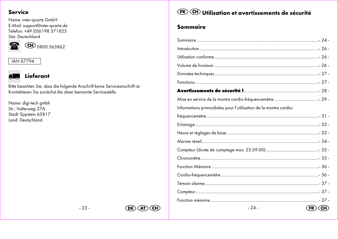 Crivit 1-LD3473 User Manual | Page 13 / 48