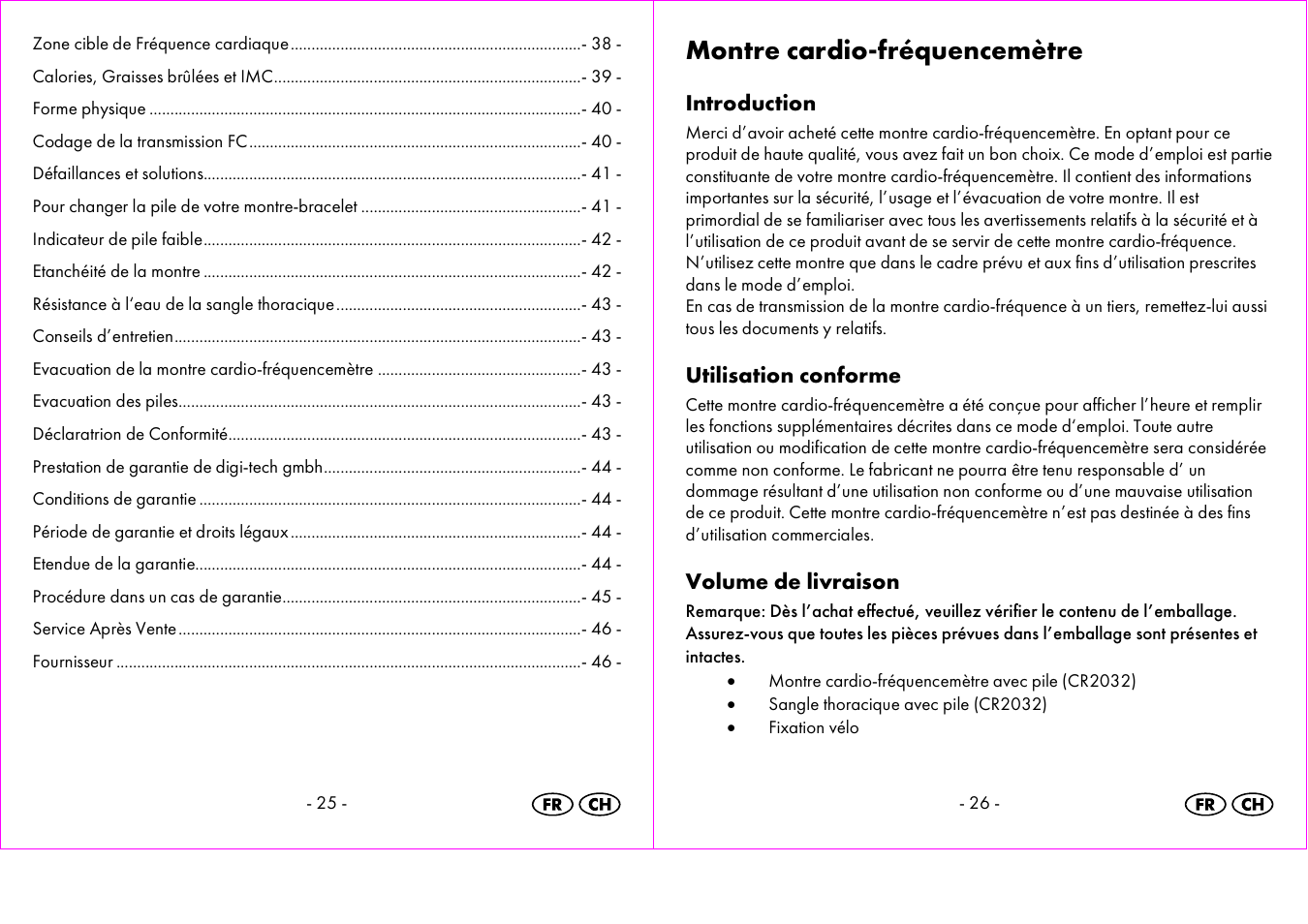 Montre cardio-fréquencemètre | Crivit 1-LD3473 User Manual | Page 14 / 48