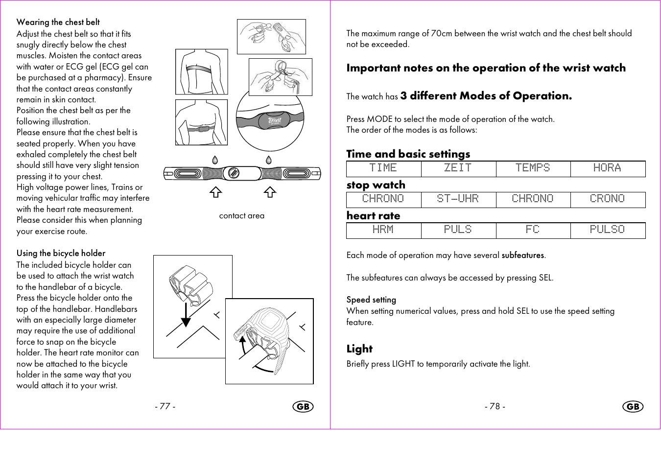 Crivit 1-LD3473 User Manual | Page 40 / 60