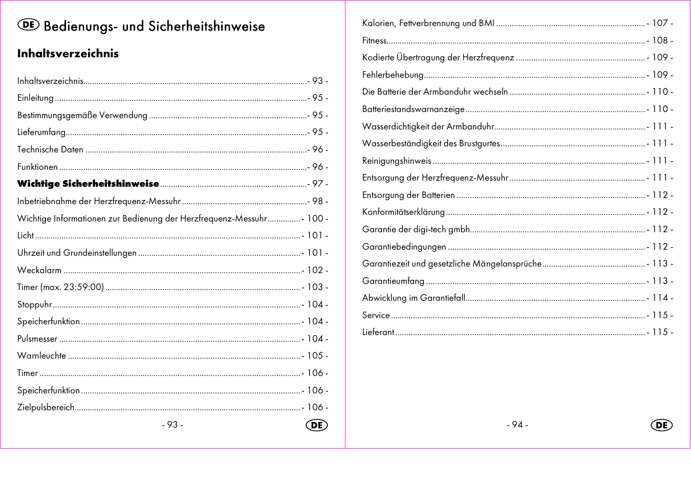 Bedienungs | Crivit 1-LD3473 User Manual | Page 48 / 60