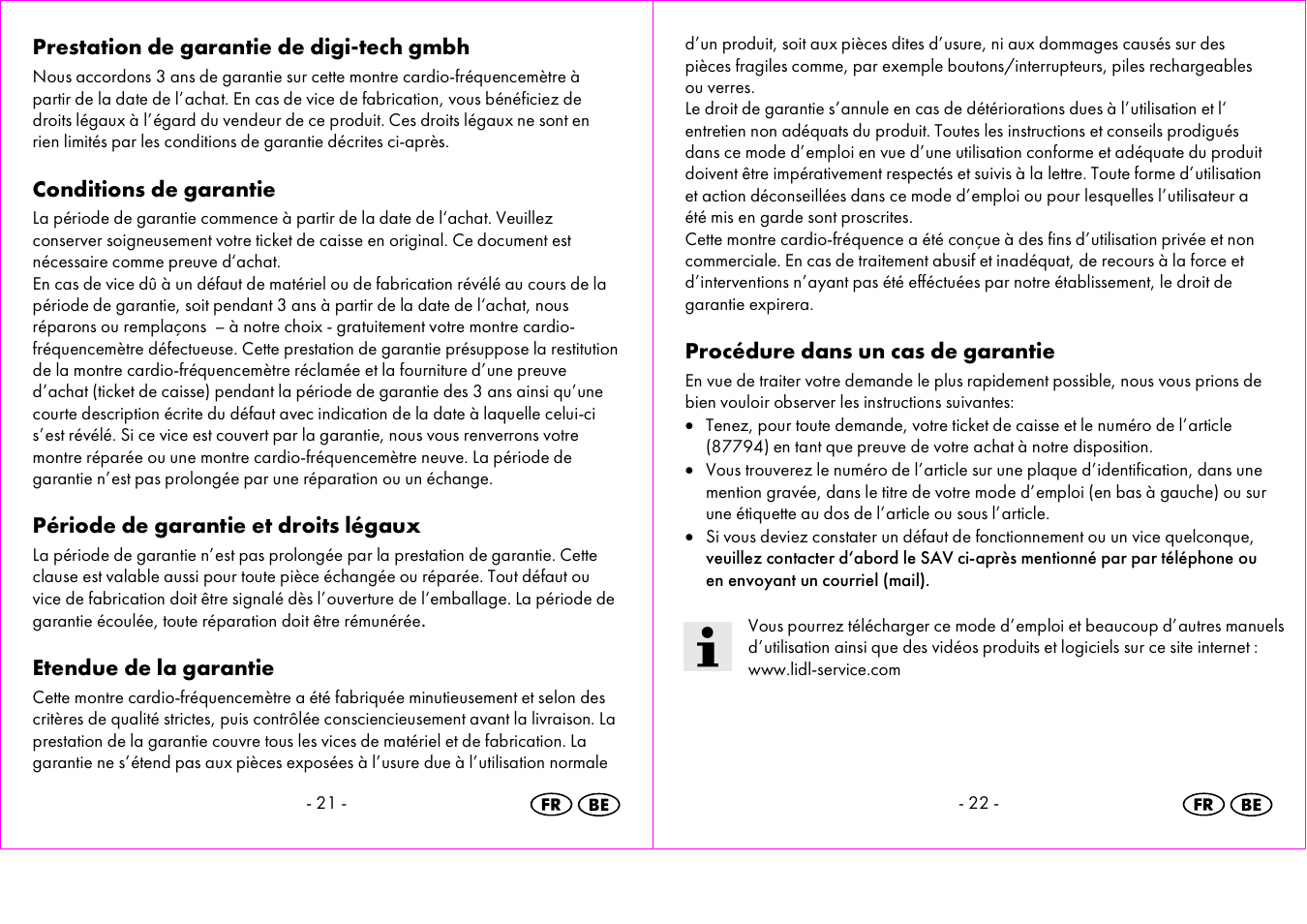 Crivit 1-LD3473 User Manual | Page 12 / 48