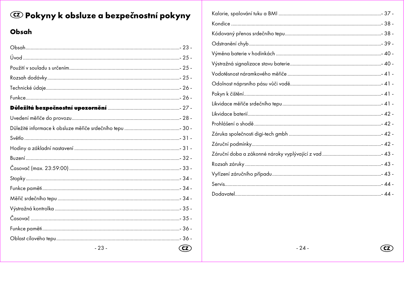 Pokyny k obsluze a bezpečnostní pokyny | Crivit 1-LD3473 User Manual | Page 13 / 47