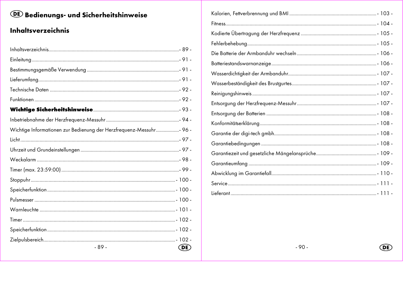 Crivit 1-LD3473 User Manual | Page 46 / 58