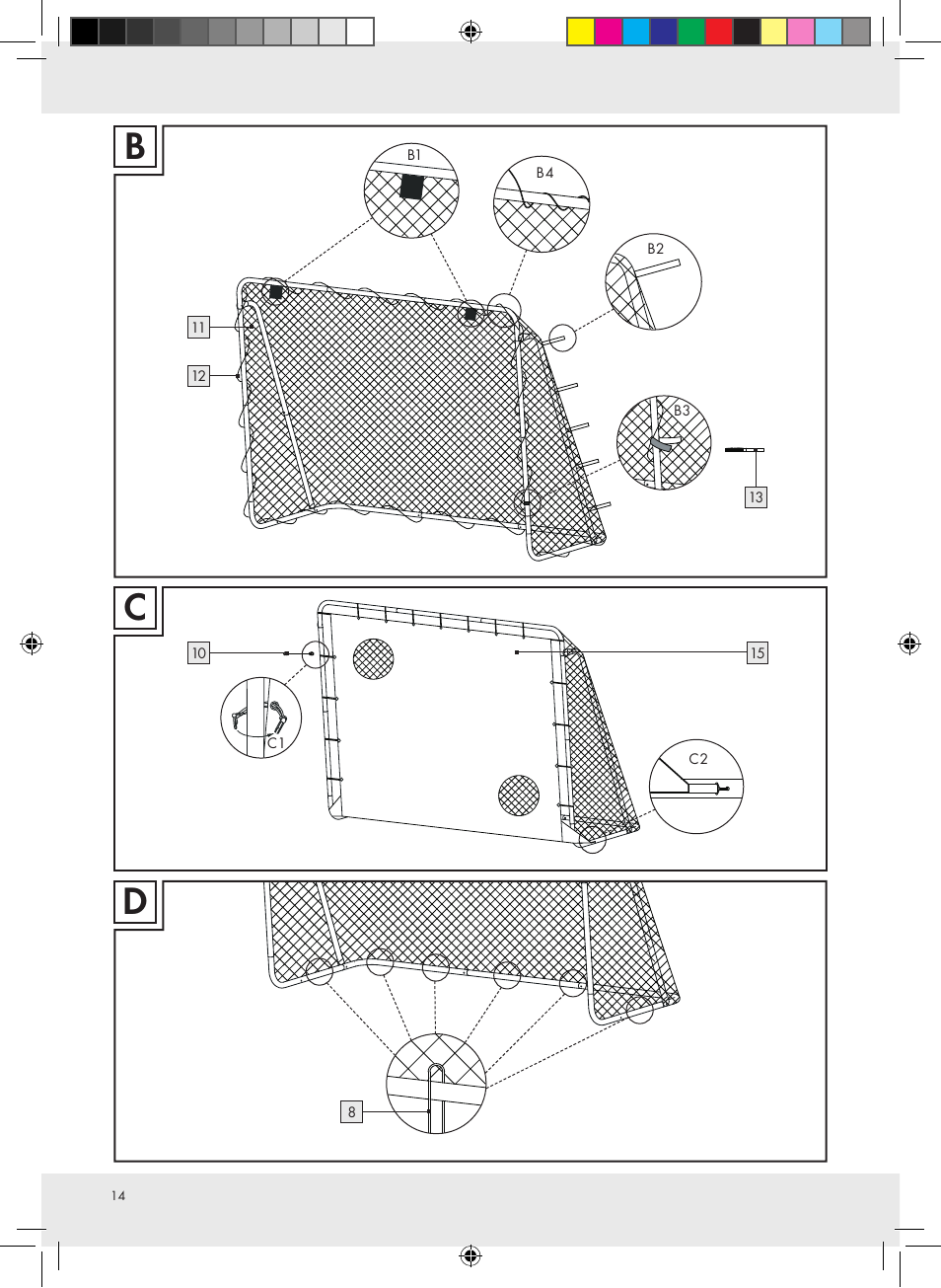 Crivit Football Goal Set User Manual | Page 14 / 15