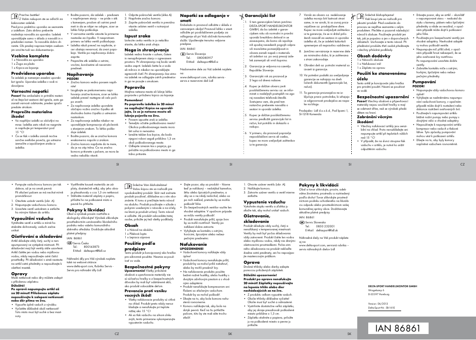 Crivit SB-1610 User Manual | Page 2 / 2