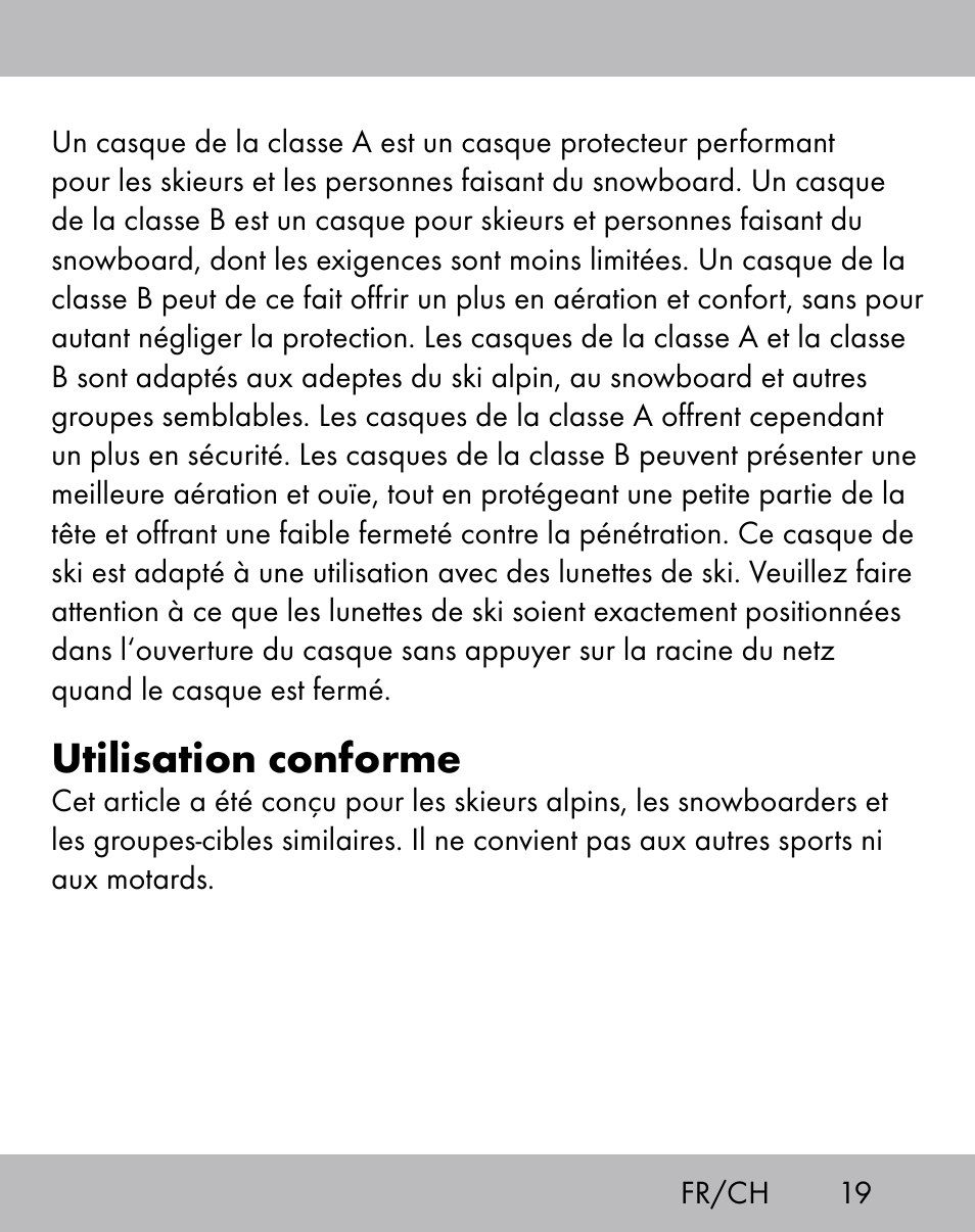Utilisation conforme | Crivit ES-1656 User Manual | Page 17 / 54