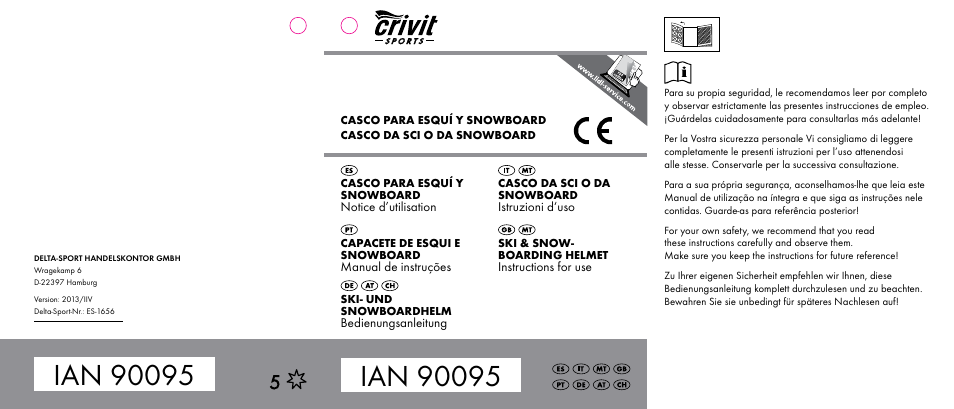 Crivit ES-1656 User Manual | 58 pages