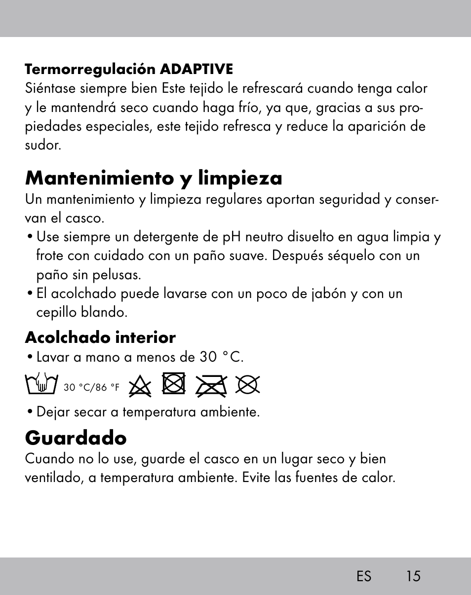 Mantenimiento y limpieza, Guardado | Crivit ES-1656 User Manual | Page 13 / 58