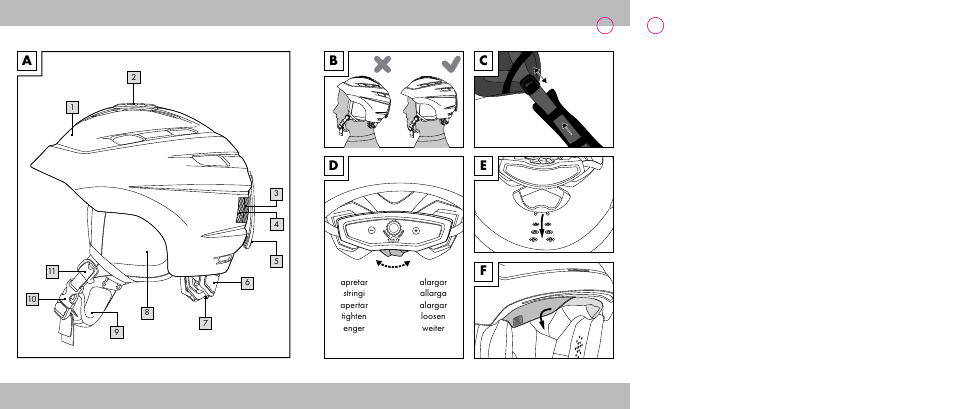 Cd e f | Crivit ES-1656 User Manual | Page 2 / 58