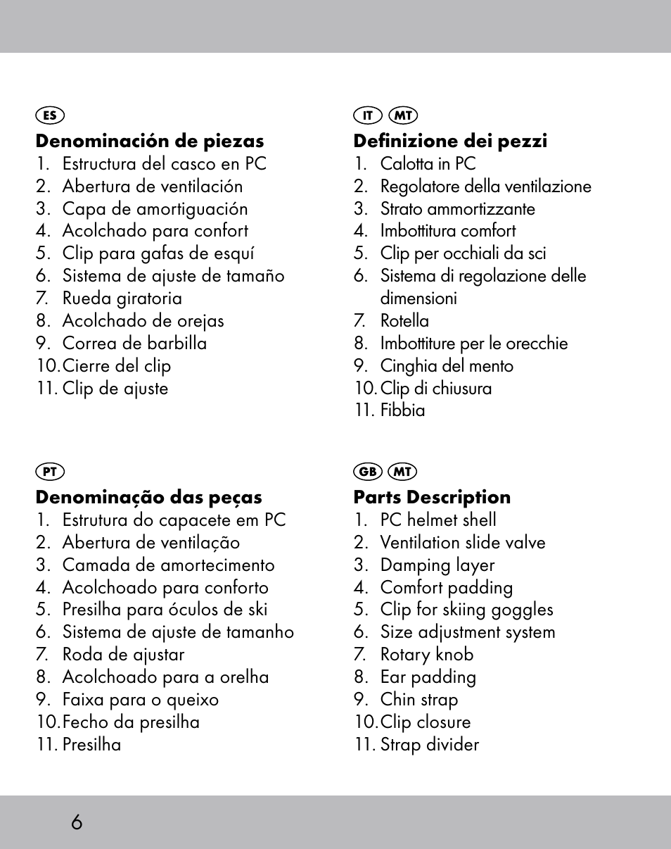 Crivit ES-1656 User Manual | Page 4 / 58