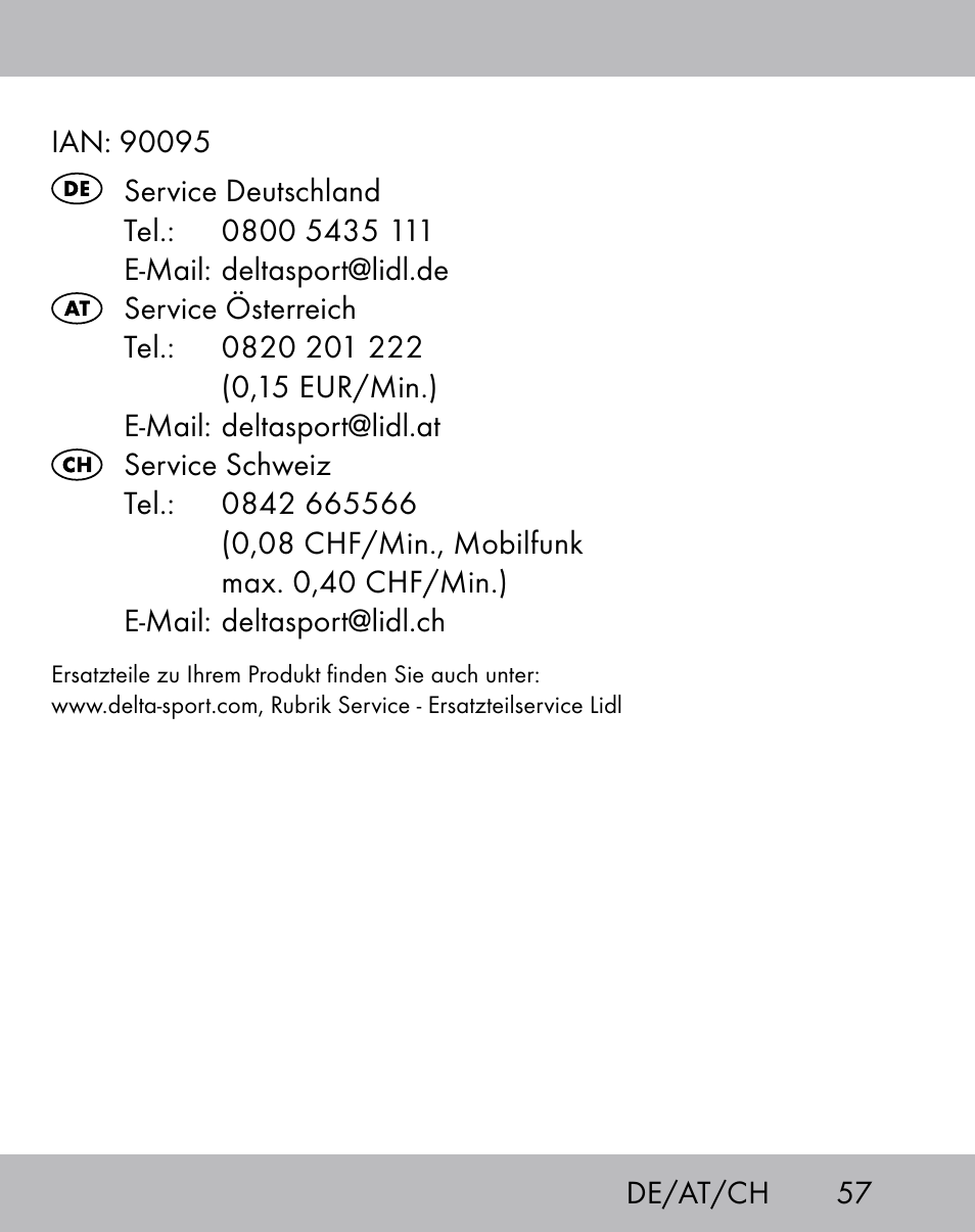 Crivit ES-1656 User Manual | Page 55 / 58