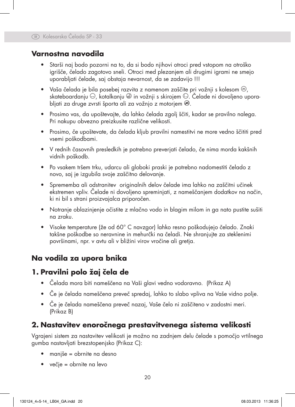 Crivit SP - 33 User Manual | Page 18 / 42
