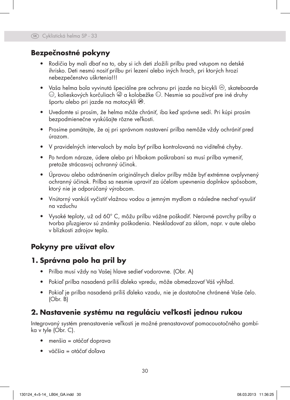 Crivit SP - 33 User Manual | Page 28 / 42