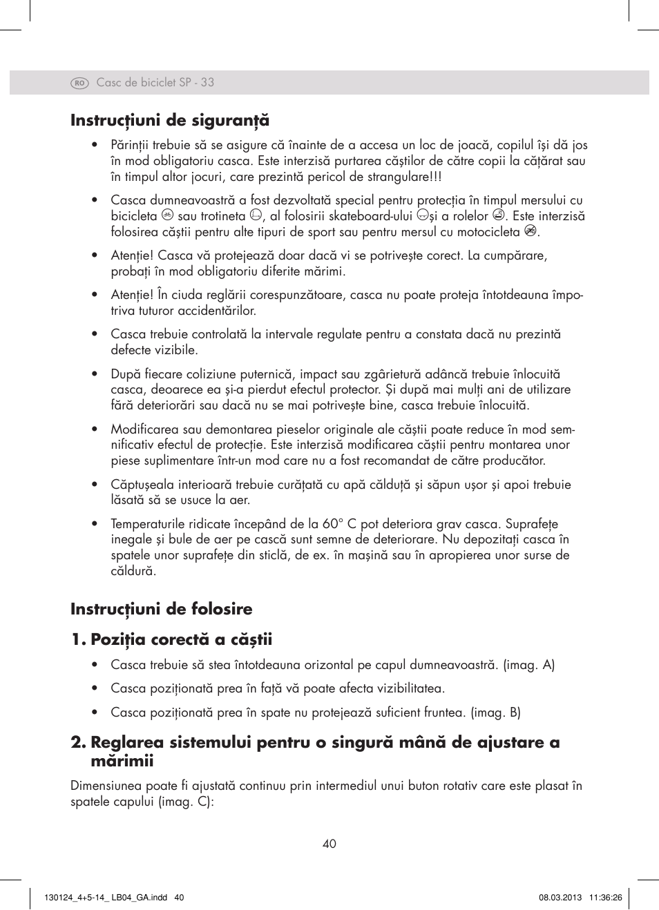 Crivit SP - 33 User Manual | Page 38 / 42