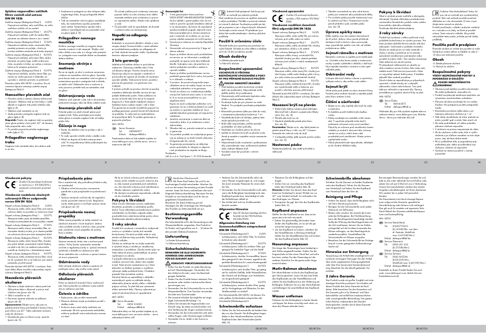 Crivit Kids' Goggles User Manual | Page 2 / 2