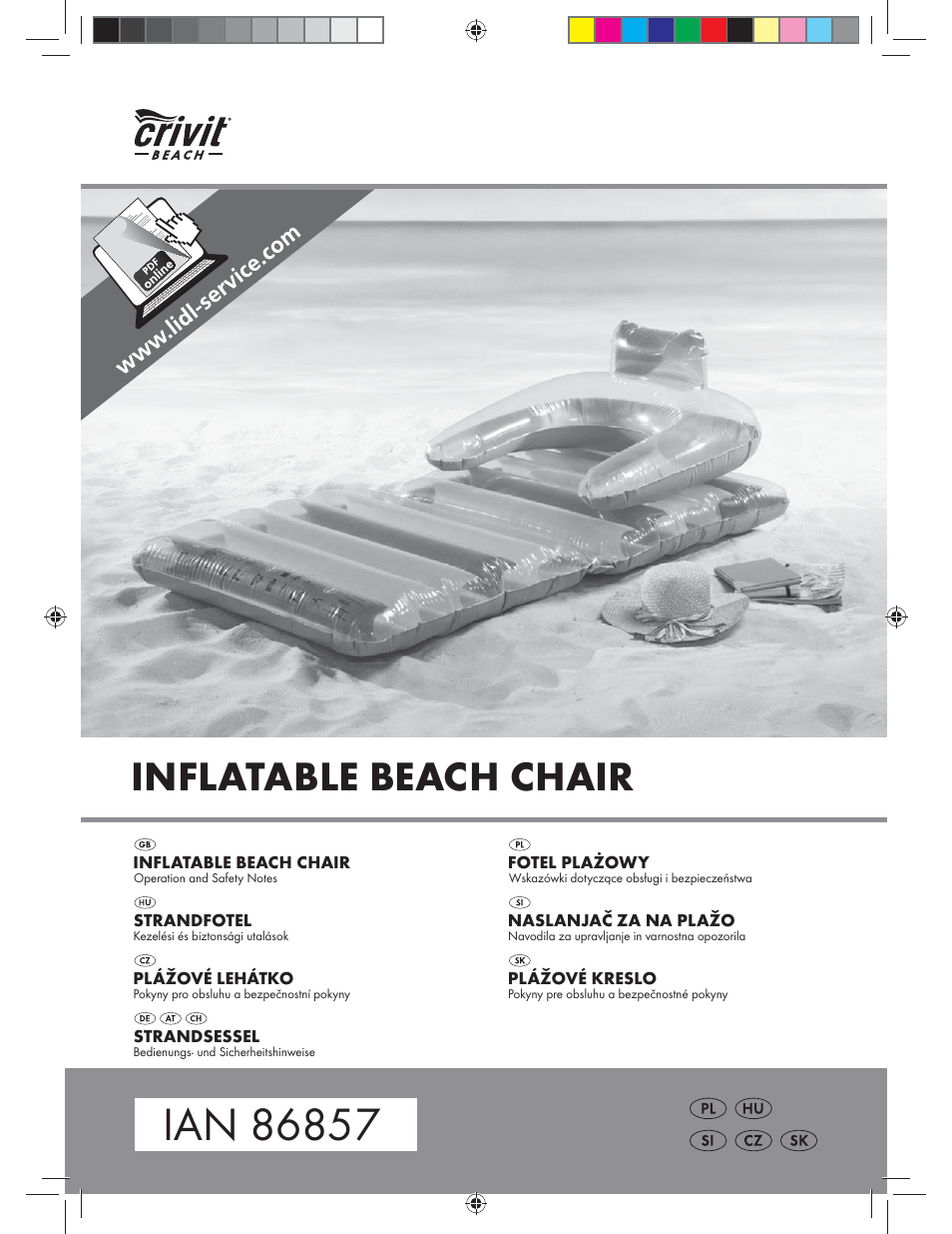 Crivit Z31426A_B User Manual | 46 pages