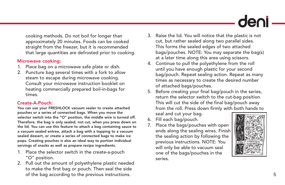 Deni Freshlock 1831 User Manual | Page 6 / 10