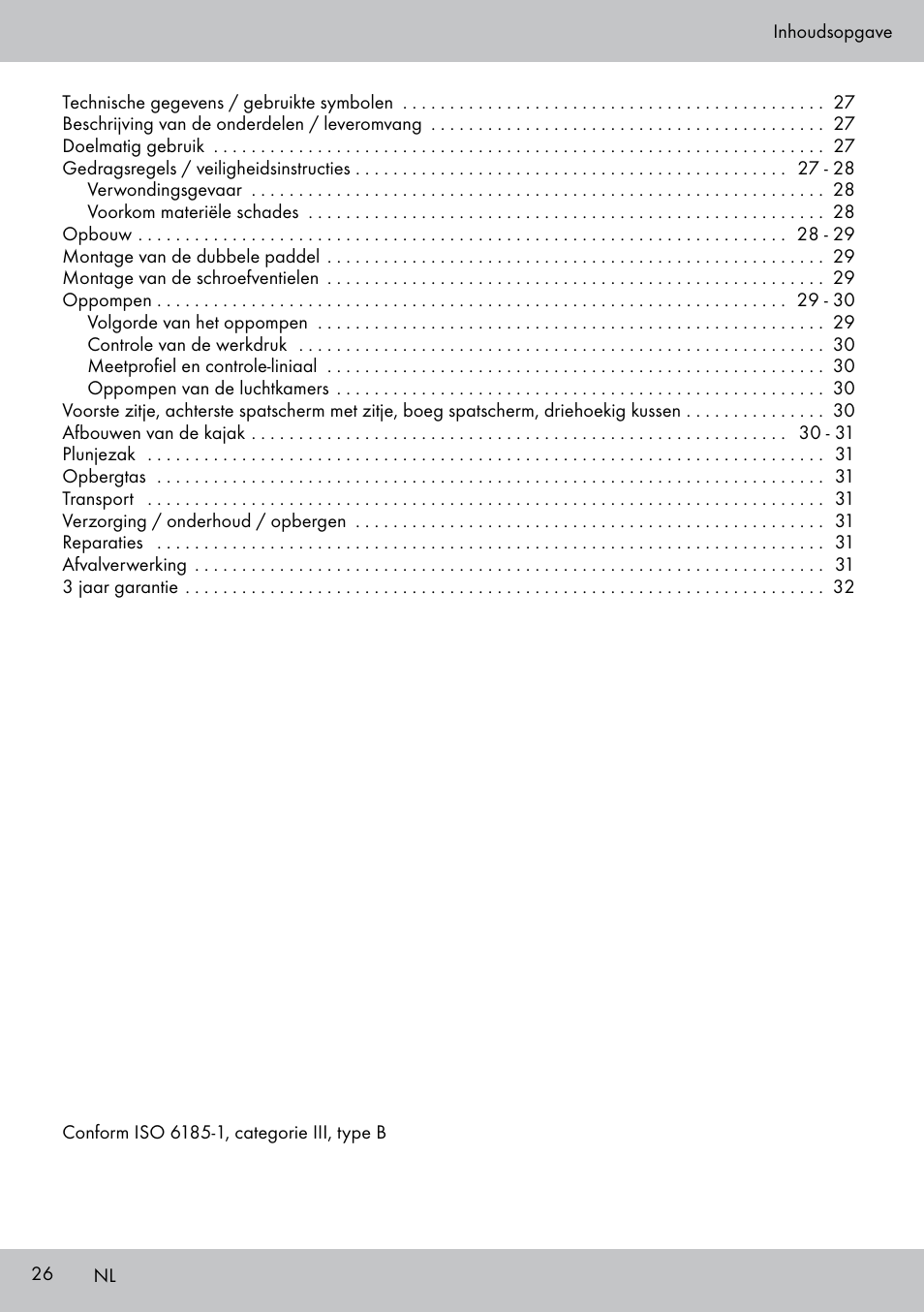 Crivit 2-PERSONEN-KAJAK User Manual | Page 24 / 38