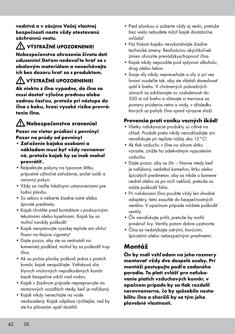 Montáž | Crivit 2-PERSONEN-KAJAK User Manual | Page 40 / 54