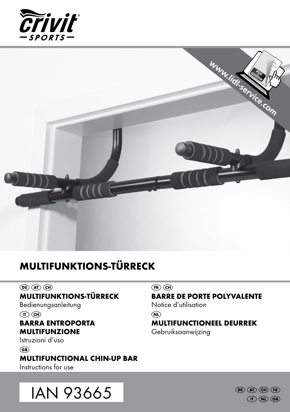 Crivit MR-1442 User Manual | 28 pages