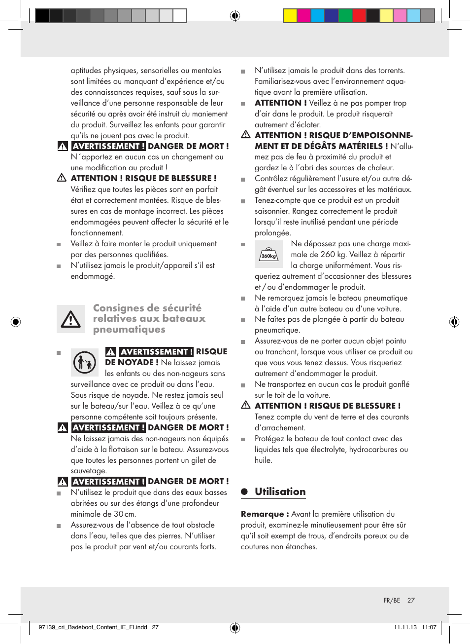 Utilisation | Crivit Z31423 User Manual | Page 27 / 43