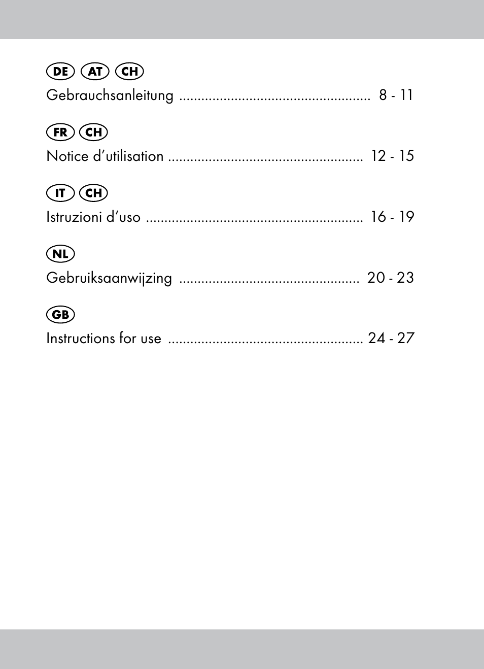 Crivit Beach Chair User Manual | 28 pages