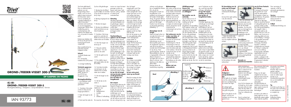 Mi-feeder-2014-nl.pdf, Grond-/feeder-visset 300-5 | Crivit 300-5 User Manual | Page 12 / 18