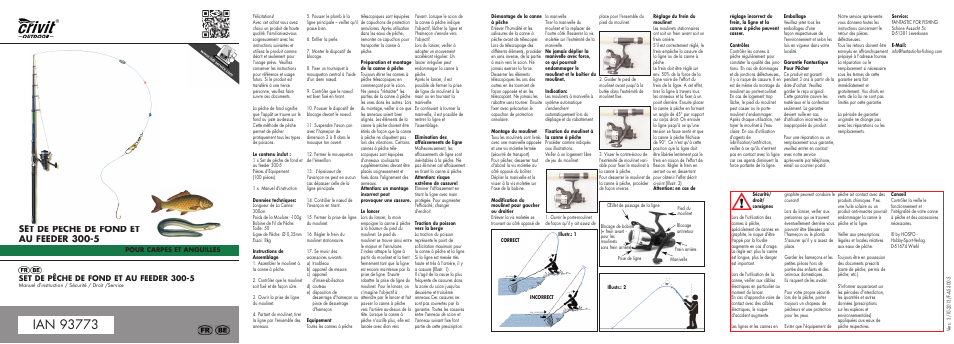 Mi-feeder-2014-fr.pdf, Set de pêche de fond et au feeder 300-5 | Crivit 300-5 User Manual | Page 7 / 18