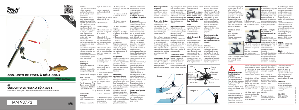 Mi-carp-2014-pt.pdf, Conjunto de pesca à bóia 300-5 | Crivit 300-5 User Manual | Page 14 / 18