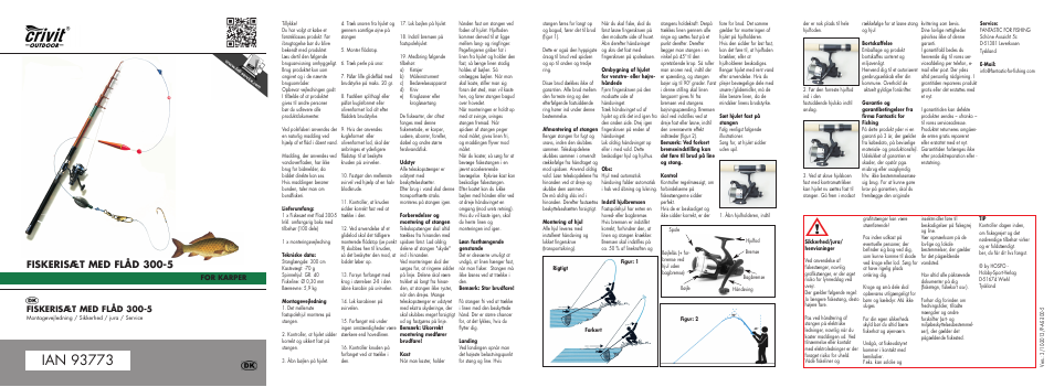 Mi-carp-2014-dk.pdf, Fiskerisæt med flåd 300-5 | Crivit 300-5 User Manual | Page 4 / 18