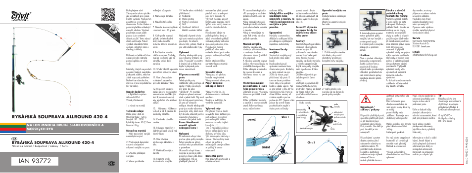 Crivit 420-4 User Manual | 18 pages