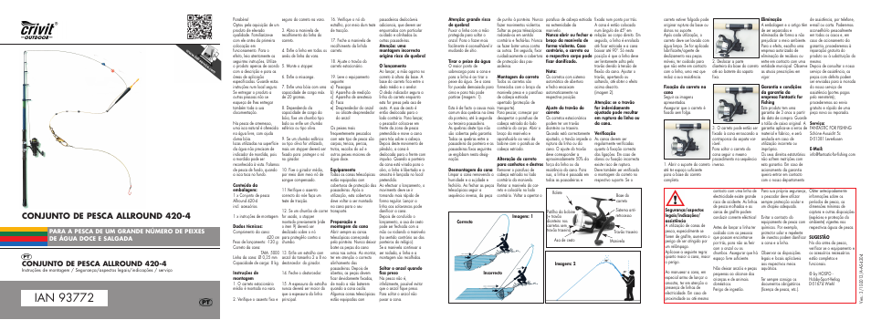 Mi-allround-2014-pt.pdf, Conjunto de pesca allround 420-4 | Crivit 420-4 User Manual | Page 12 / 18