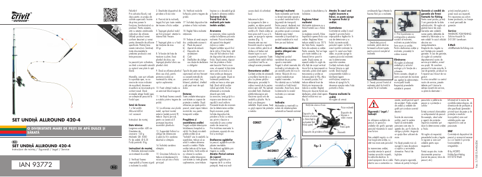 Mi-allround-2014-ro.pdf, Set undiță allround 420-4 | Crivit 420-4 User Manual | Page 13 / 18