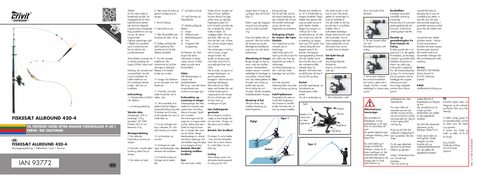 Mi-allround-2014-dk.pdf, Fiskesæt allround 420-4 | Crivit 420-4 User Manual | Page 3 / 18