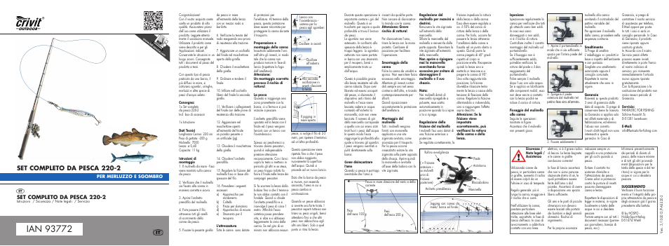 Mi-pilk-2014-it.pdf, Set completo da pesca 220-2 | Crivit 220-2 User Manual | Page 9 / 16