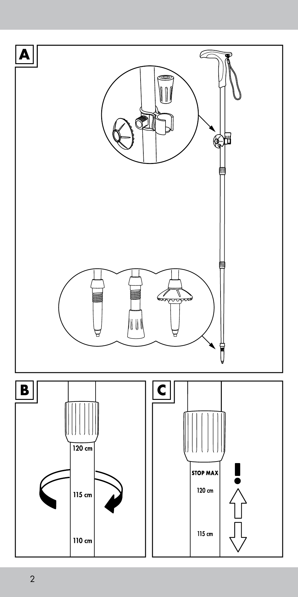 Ab c | Crivit TS-1808 User Manual | Page 2 / 16