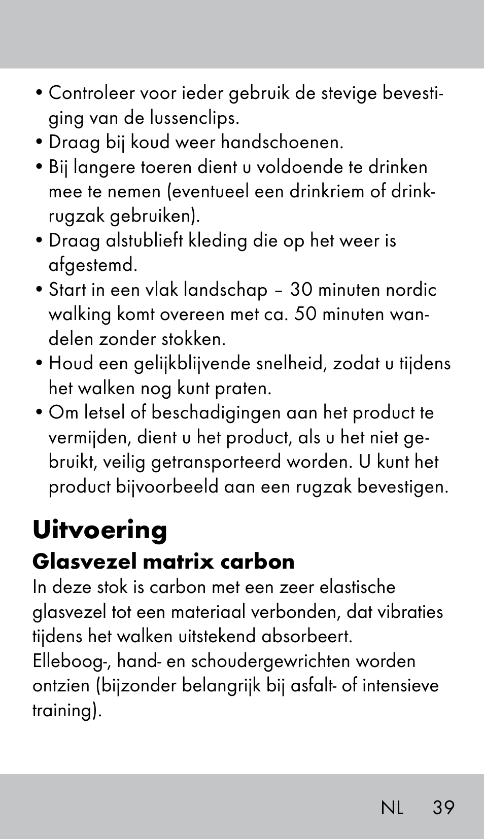 Uitvoering | Crivit NW-1702 User Manual | Page 39 / 56