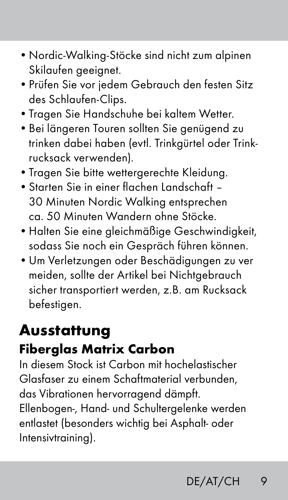 Ausstattung | Crivit NW-1702 User Manual | Page 9 / 56