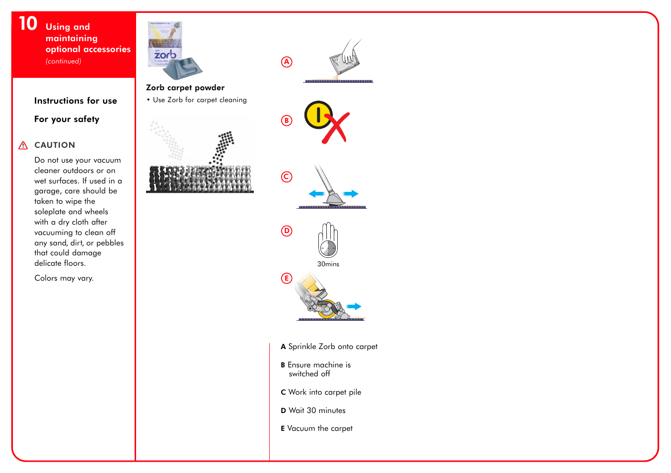 DYSON DC15 User Manual | Page 12 / 15