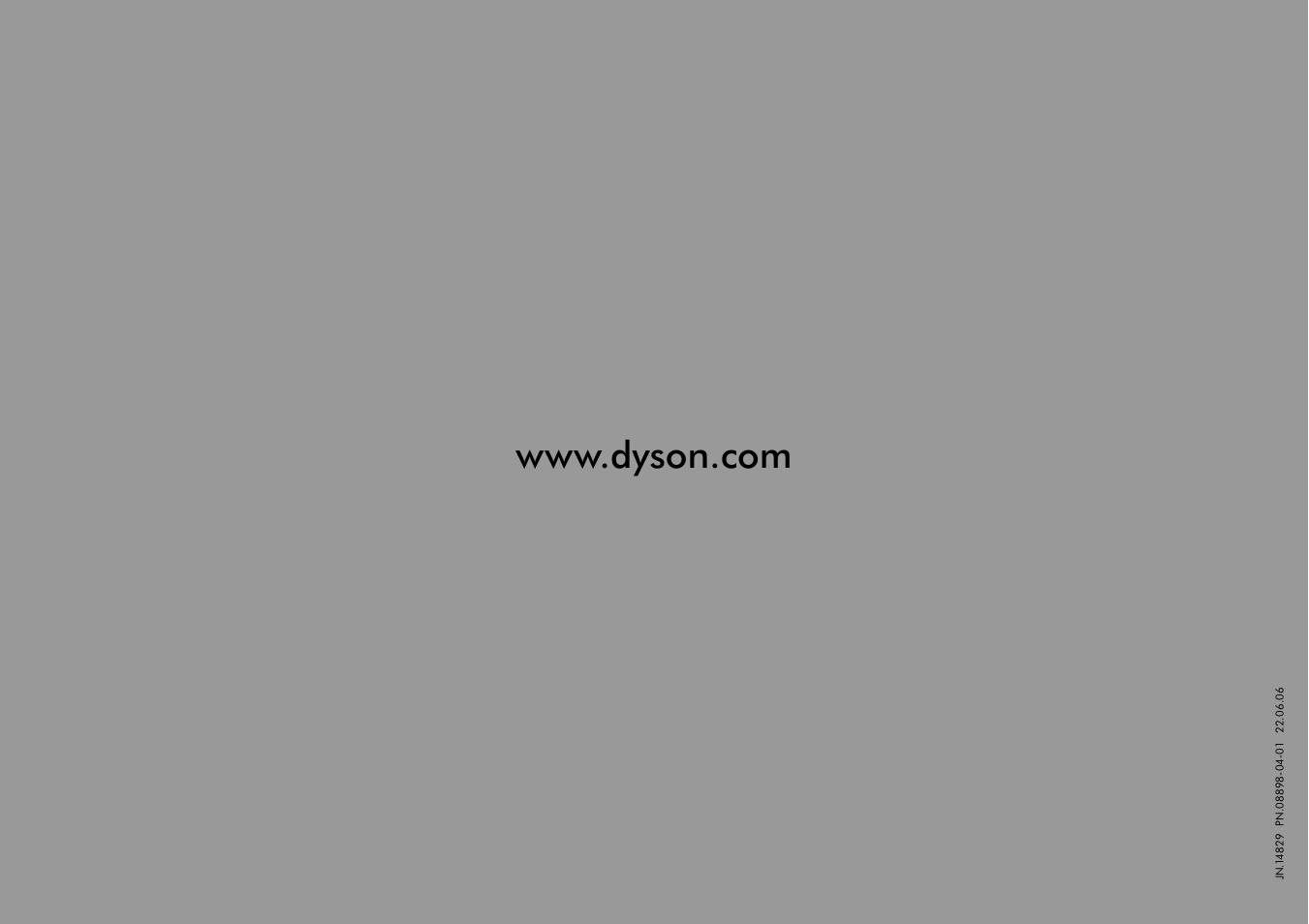 DYSON DC15 User Manual | Page 15 / 15
