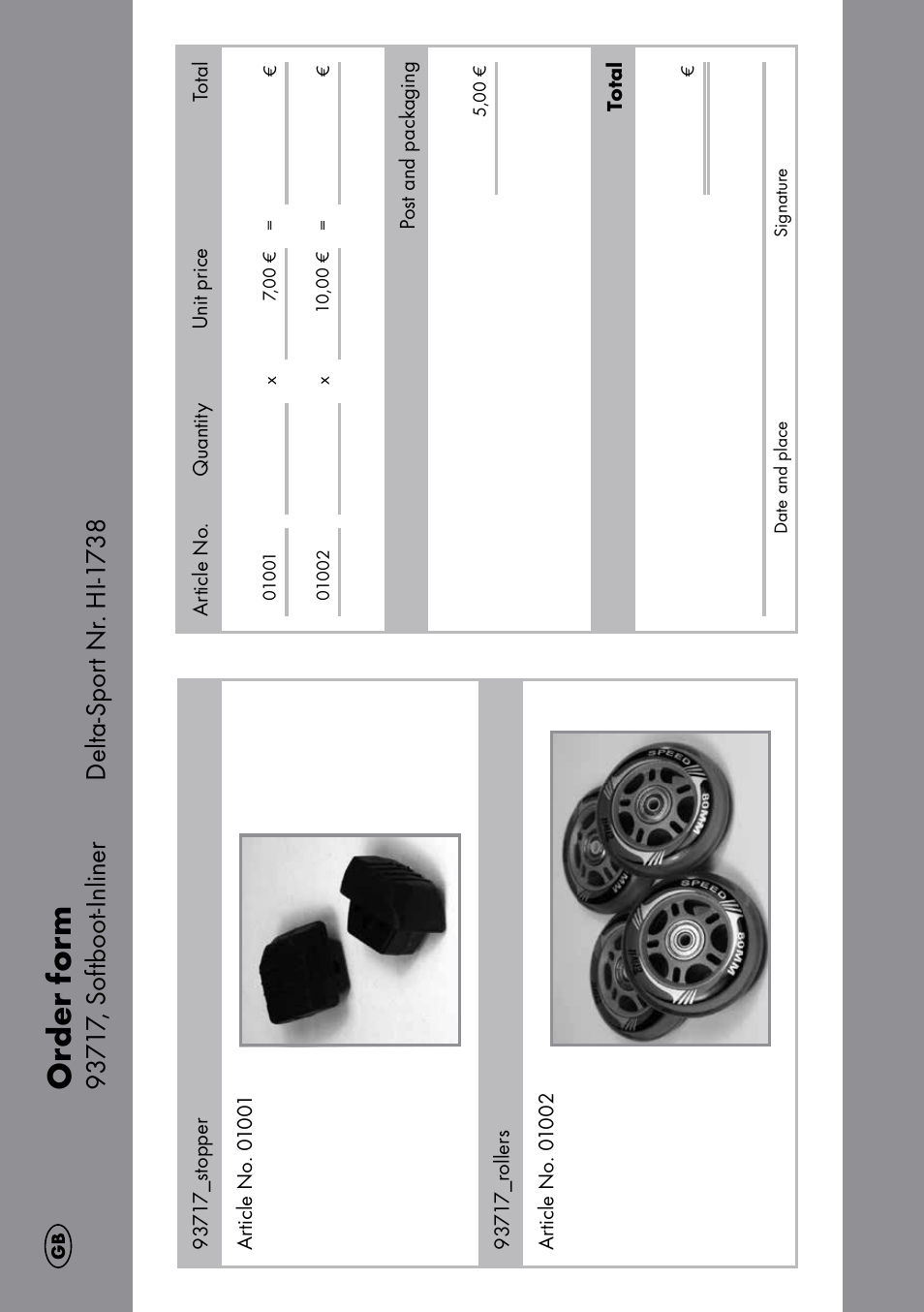 Or der f or m | Crivit HI-1738 User Manual | Page 24 / 28