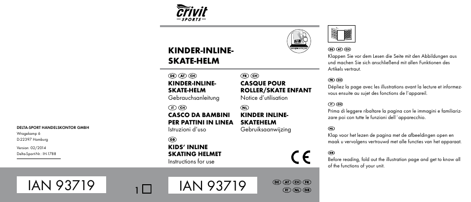 Crivit IH-1788 User Manual | 38 pages