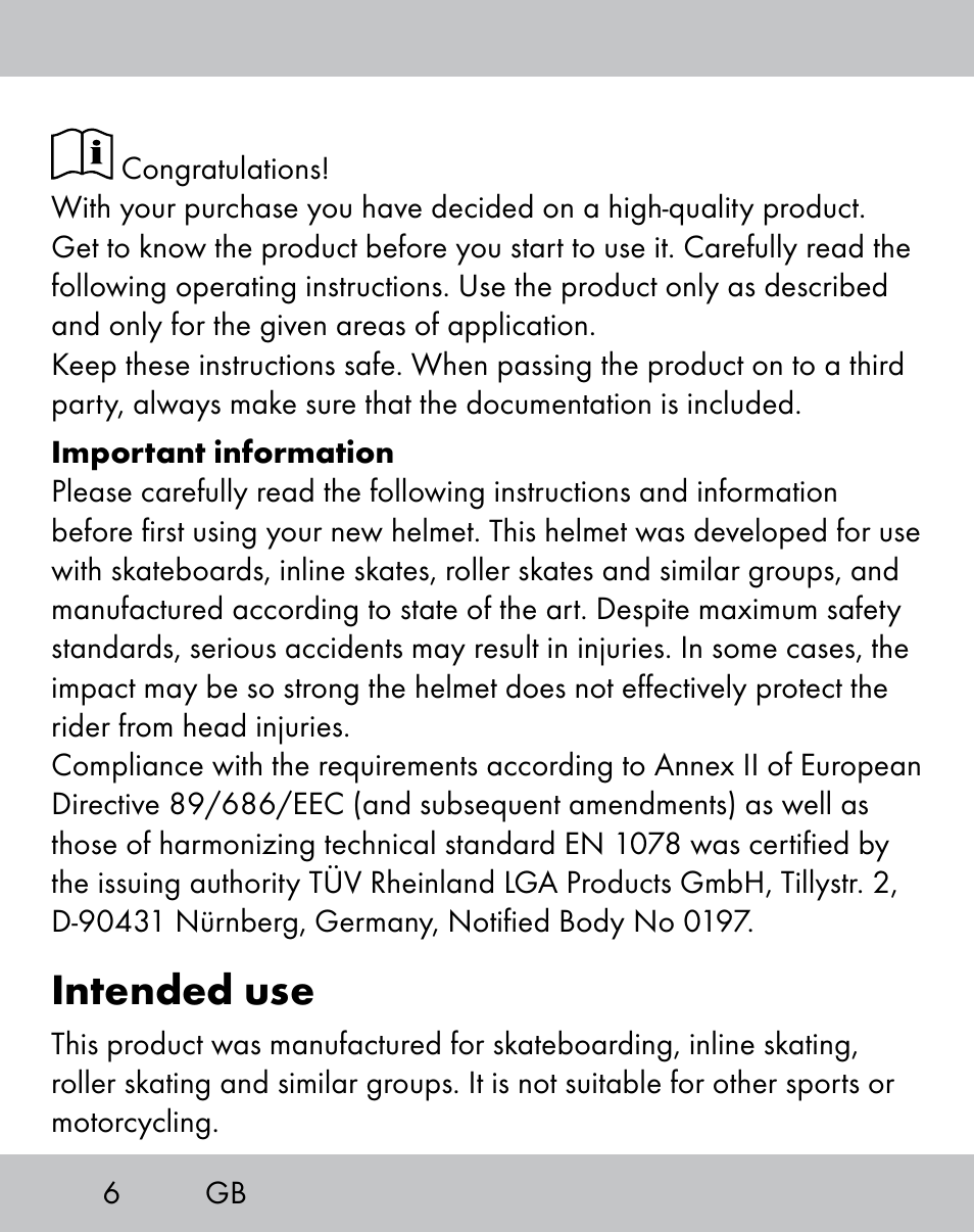 Intended use | Crivit IH-1788 User Manual | Page 4 / 38