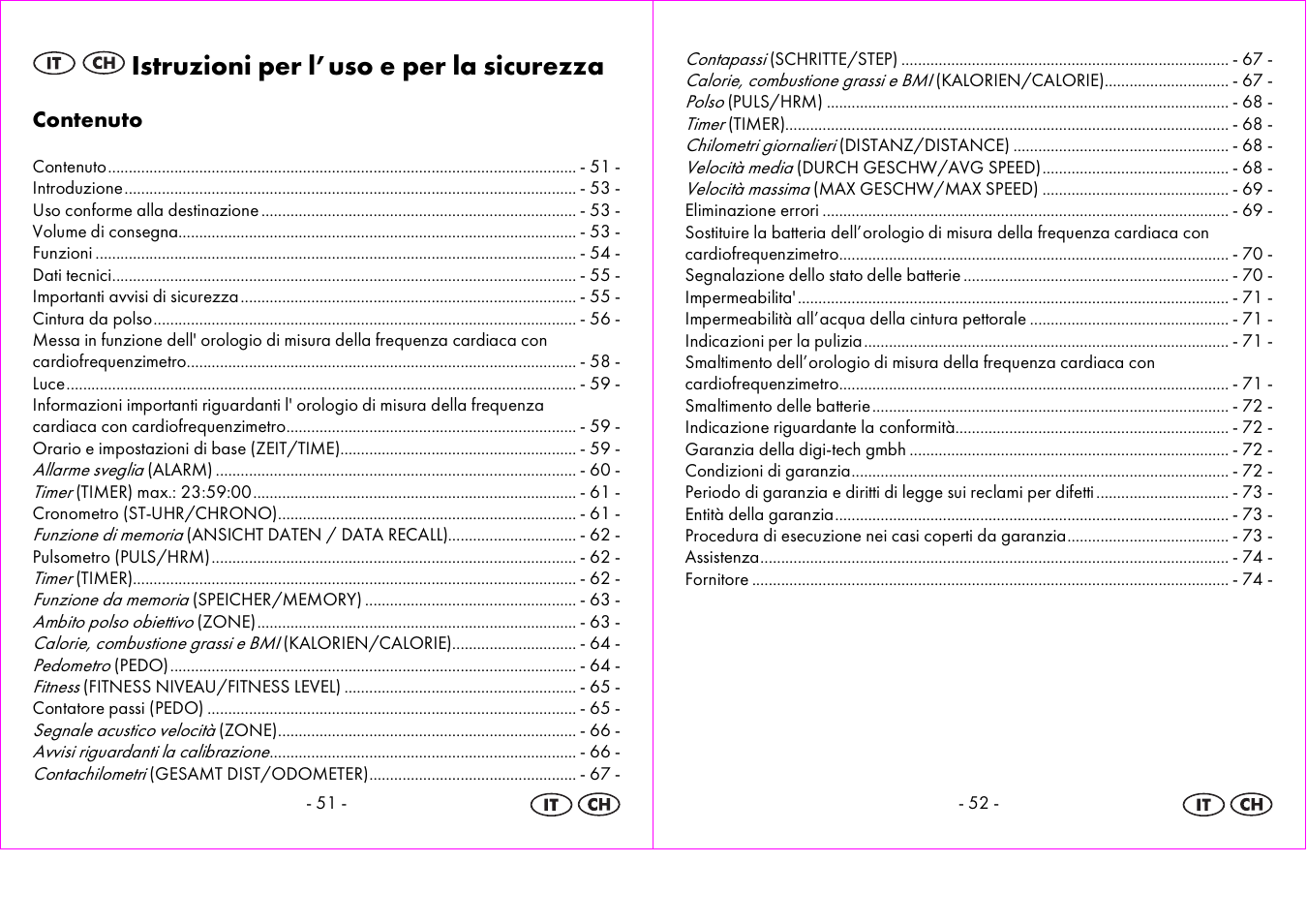 Istruzioni per l’uso e per la sicurezza | Crivit 1-LD3604-х User Manual | Page 27 / 51